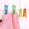 Пластиковый зажим для белья, зажим для белья, 20 цветных зажимов для одежды, 4 цвета зажима для одежды для семейного пляжного кемпинга, зажим для носков, одеял, одежды