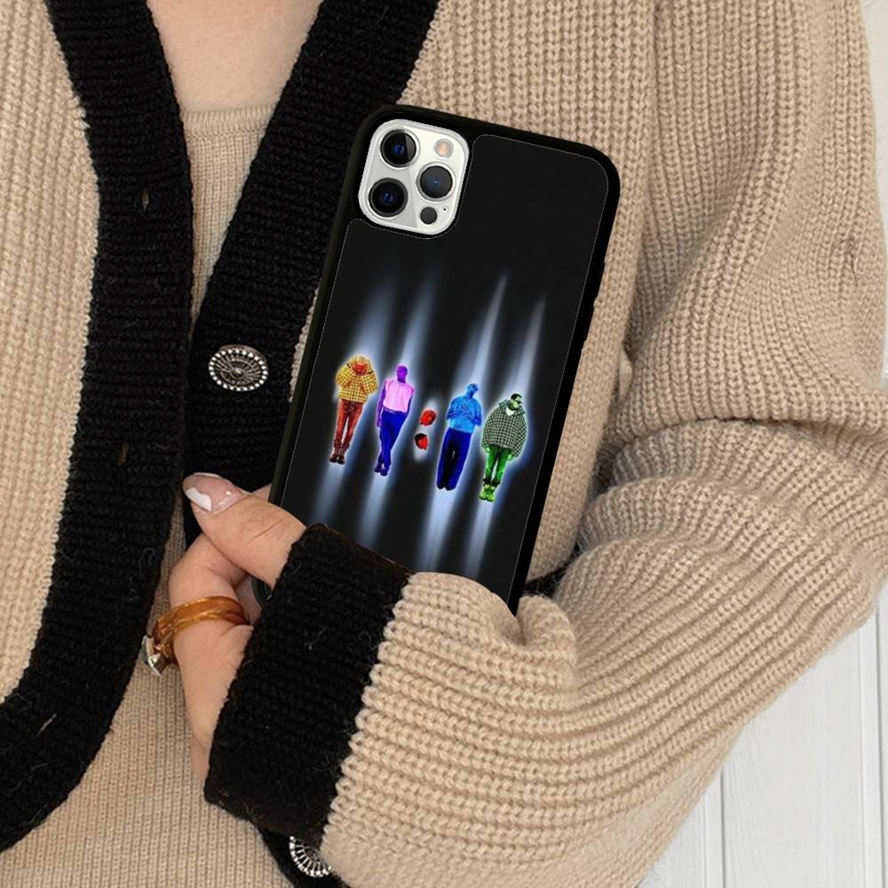 Чехол для телефона C-Chris B-Brown для iPhone 17 16 15 14 13 Plus 12 11 Pro Max PC+TPU Чехлы Задняя крышка