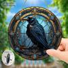 2D Flat Acrylic Branches with Birds, Crow Decoration, Colorful Gardening Ornaments,wreath Decoration, Colorful Window Hanging,interior Home Decoration