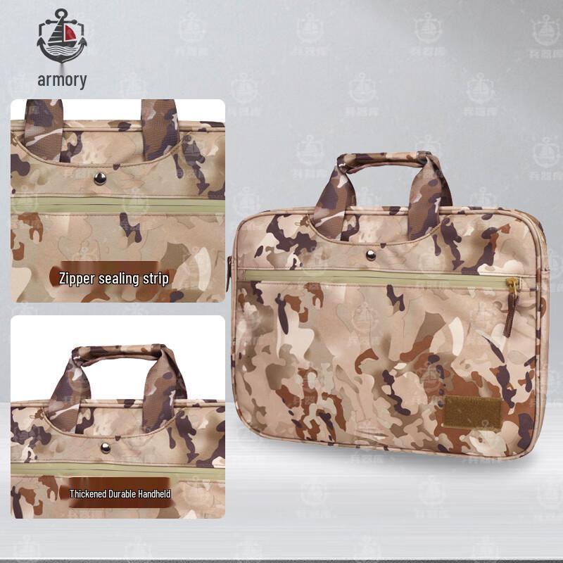 Camouflage Tactical Briefcase & Laptop Bag