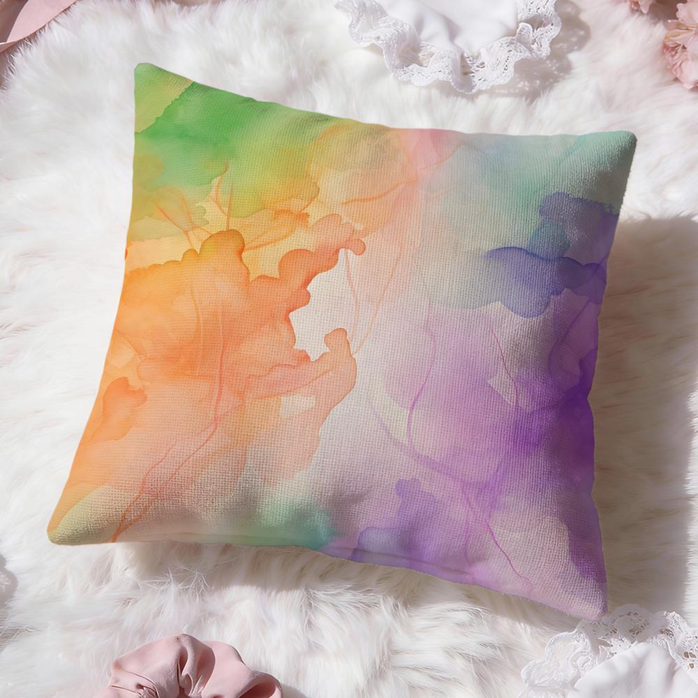 Pure color blending Cushion Cover Premium Comfort Reversible Pillow Cove Two in One Design for Any Room Car Interior