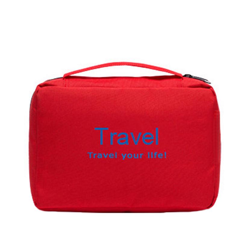 Модная женская мужская сумка на молнии для путешествий, туалетные принадлежности, органайзер для макияжа, подвесные сумки для туалета