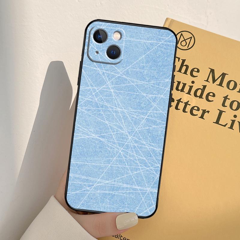 Спортивный чехол для телефона с рисунком катка для хоккея на льду для iPhone 17 16 15 14 13 12 11 Pro Max mini XR 16e 15 16 Plus 17 Air Полное покрытие