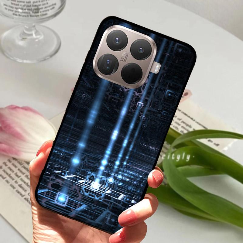 Для Xiaomi 15T Pro 15TPro Чехол Модный Лев Животные Fundas Мягкий Силикон ТПУ Чехлы Для Телефона Для Xiaomi 15 T Pro Ударопрочный Чехол