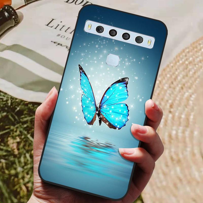 Чехол для телефона Для TCL 10L Чехлы 10 Pro Мягкий силиконовый чехол Для TCL 10L 10 Lite 5G UW 10Lite 10Pro 10 L Plus Модный чехол Coques
