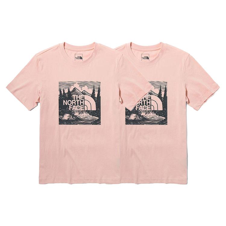 THE NORTH FACE SS22 T Shirt Unisex Pink NF0A7WAP-UBF