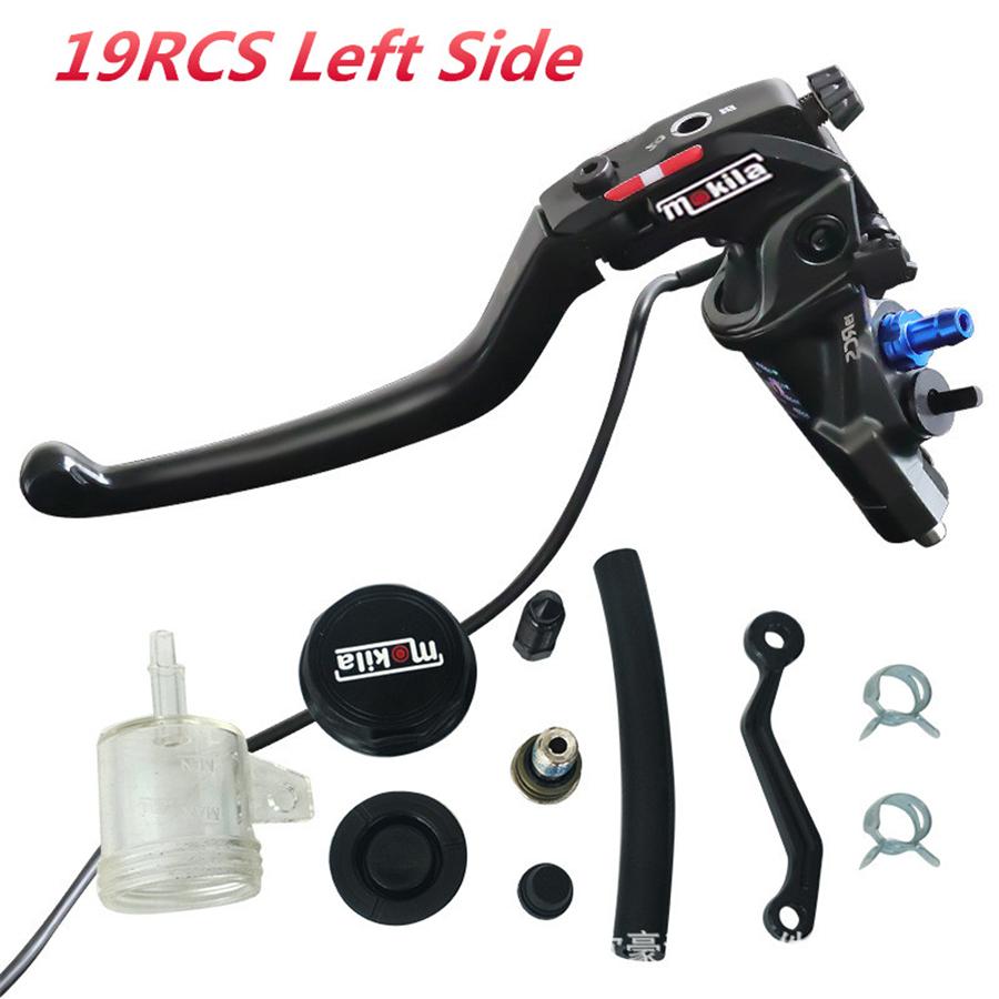 Pair CNC 19 RCS Motorcycle Brake Master Cylinder Cable Clutch Radial Brake Pump 22mm Universal For Honda Yamaha Kawasaki Suzuki