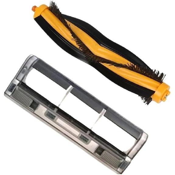 Основная щетка, Крышка основной щетки, Совместимо для ECOVACS DEEBOT OZMO 930, Аксессуары для робота-пылесоса, Запасные части(Набор а)