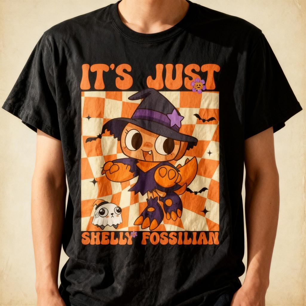 Футболка Dandys Halloween World Toons Shelly & Pebble