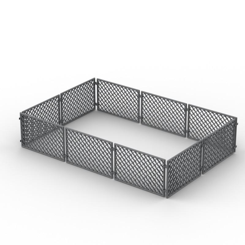 Сделай сам Строительные кубики Забор MOC Обучающие Пластиковый материал Игрушки идеально подходят для Детей Работает с Брендами Детские Подарки