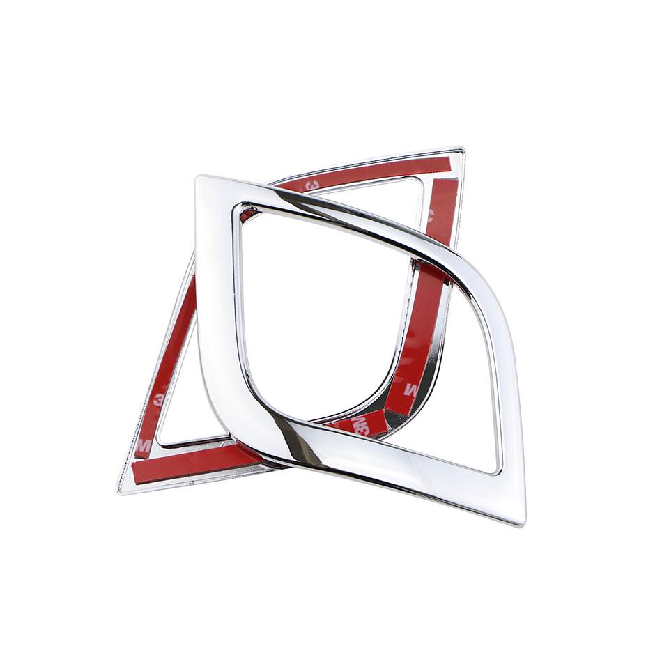 For Hyundai I25 Verna Solaris 2012 2013 2014 2015 Front AC Outlet Trim Sticker Air Conditioning Vent Cover Interior Accessories