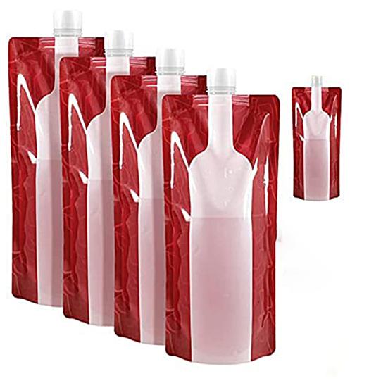 Liquor Pouch Useful Carry Easily Lightweight Wine Bag Beverage Wine Liquor Pouch Beverage Pouch Kitchen Tools