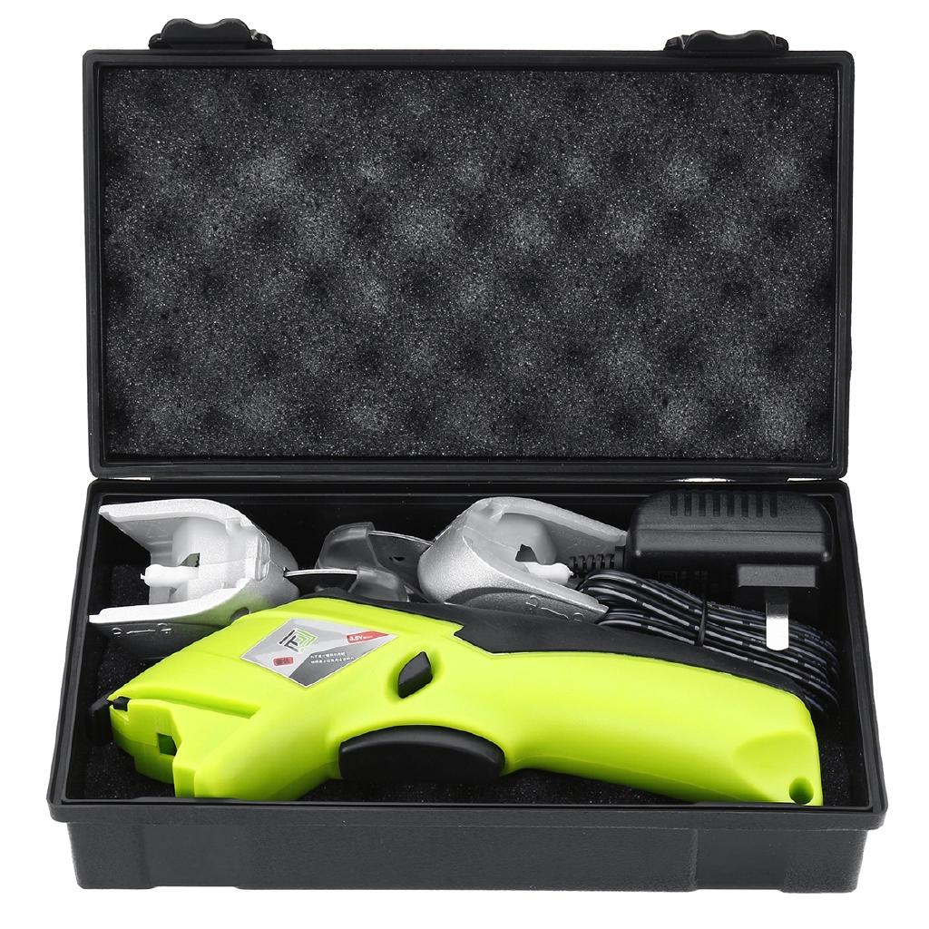 220V Electric Cordless Scissors Fabric Leather Cloth Cutting Multipurpose Chargeable Fabric Sewing Handheld Scissors