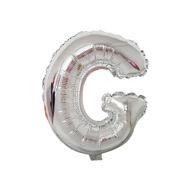 1/26 шт. 16-дюймовые фольгированные шары с алфавитом, серебряные алюминиевые шары-буквы, многоразовый декор, свадьба, день рождения, мероприятия