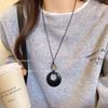 Retro Ethnic Style Pendant Necklace - Elegant Sweater Chain Jewelry