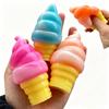 Новые разноцветные сквиши-игрушки Мороженое в рожке Сенсорный антистресс Игрушка-фиджет Сквиши Декомпрессия Выпускание пара Сувенир