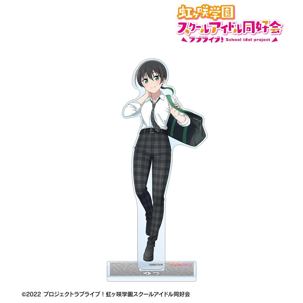 Love Nijigasaki High School Idol Club Original Illustration Yu Takasaki Gal Uniform Big Acrylic Stand Live! Ver.