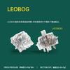 LOBOG Ice Soul Switch Кастомная механическая клавиатура 5-контактные тактильные переключатели Легкое усилие RGB Прозрачная Заводская смазка hi75 Sugar65