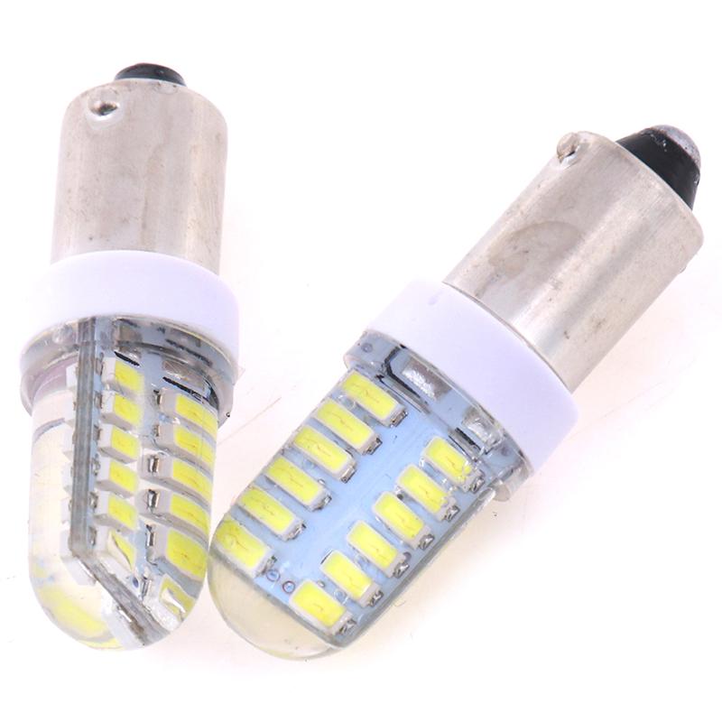 2X BA9S T11 T4W 3014 24Smd 12V светодиодные боковые лампы автомобиля внутренние лампы белые