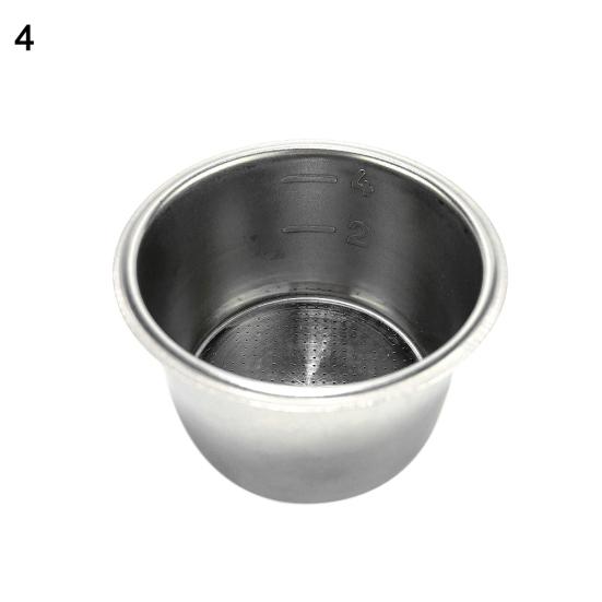 51mm Stainless Steel Coffee Machine Filter Cup Bowl for Delonghi EC5 EC7 EC9 Goods