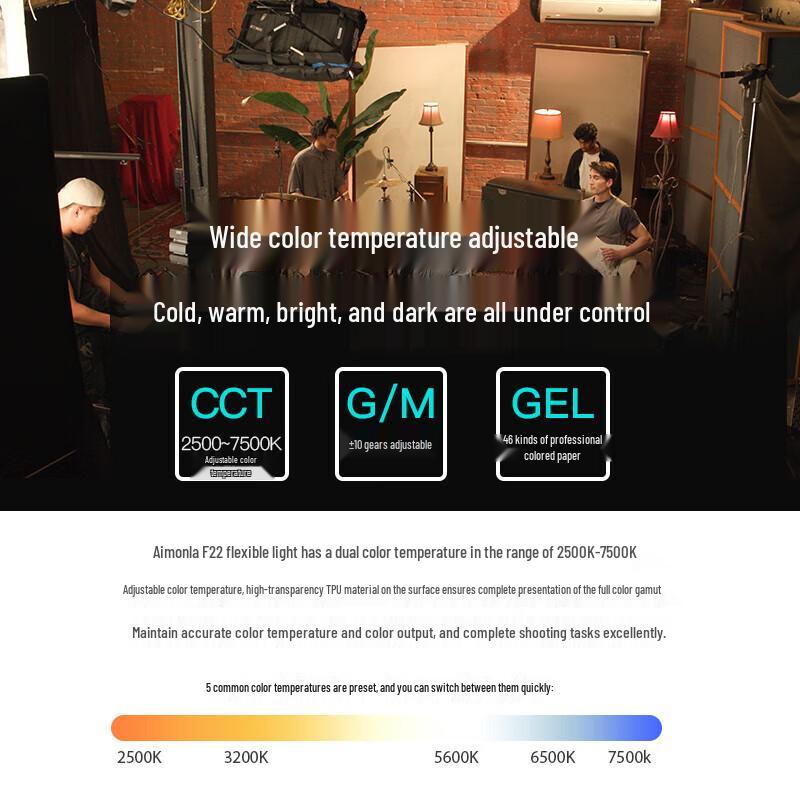 Aputure F22C Flexible LED Light Kit