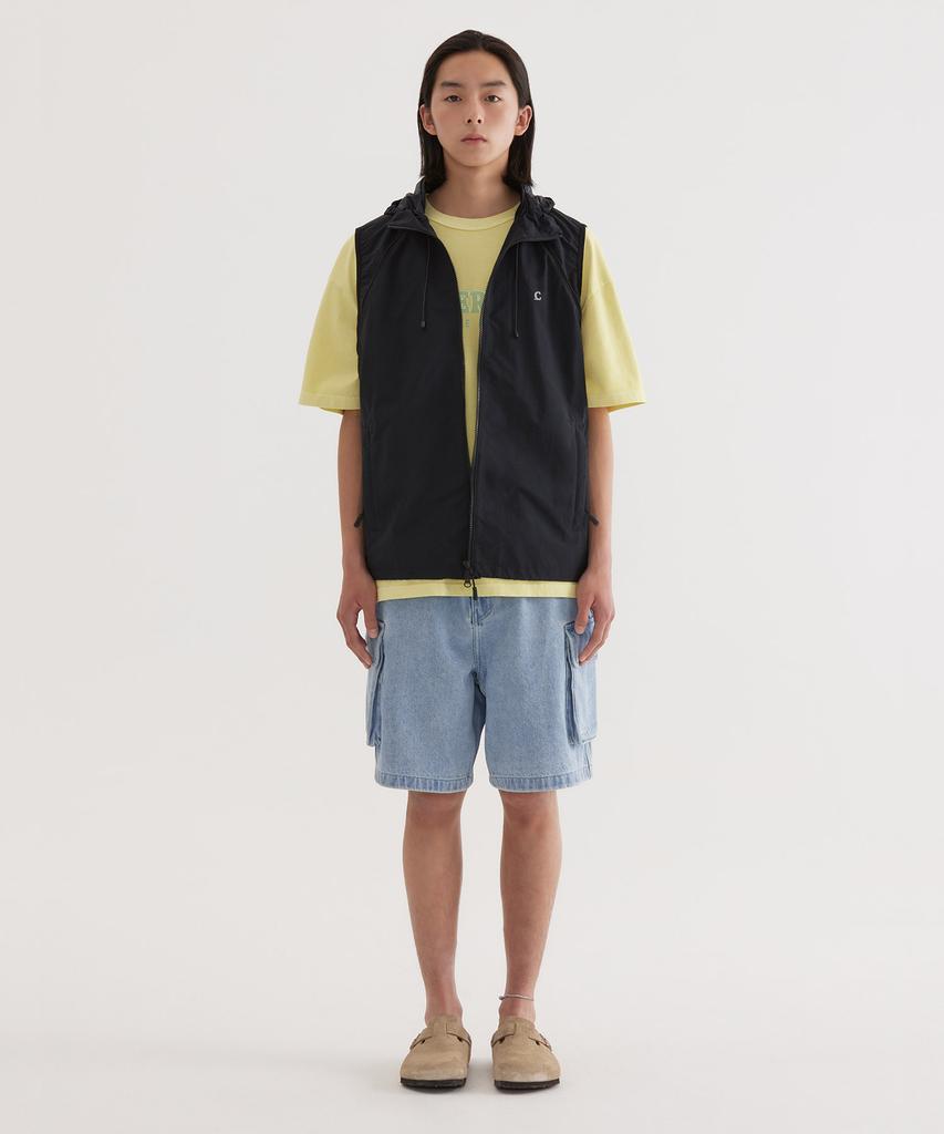Covernat Pertex Detachable Windbreaker Jacket Black