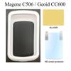 for Magene C506 C506SE / Geoid CC600 Quality Silicone Case and LCD Screen Protector GPS Computer MAGENE 506 c506 Case Cover Film 1