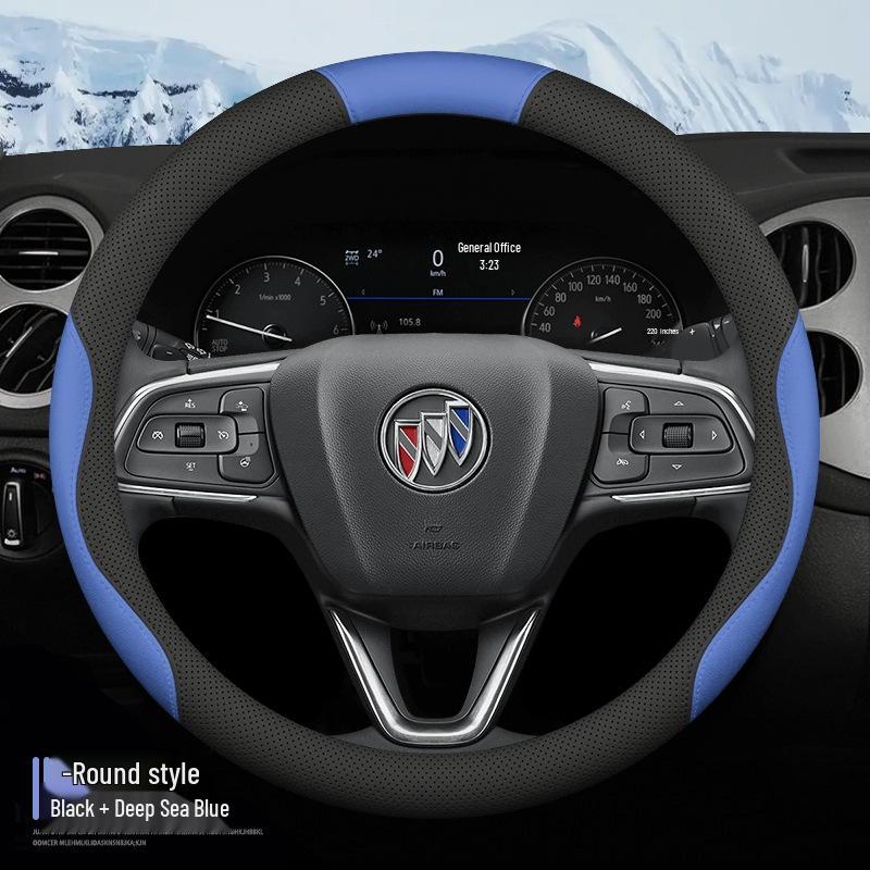Чехол на руль Buick Verano: Ультратонкий, для всех сезонов, подходит для моделей 2015-2023 гг.