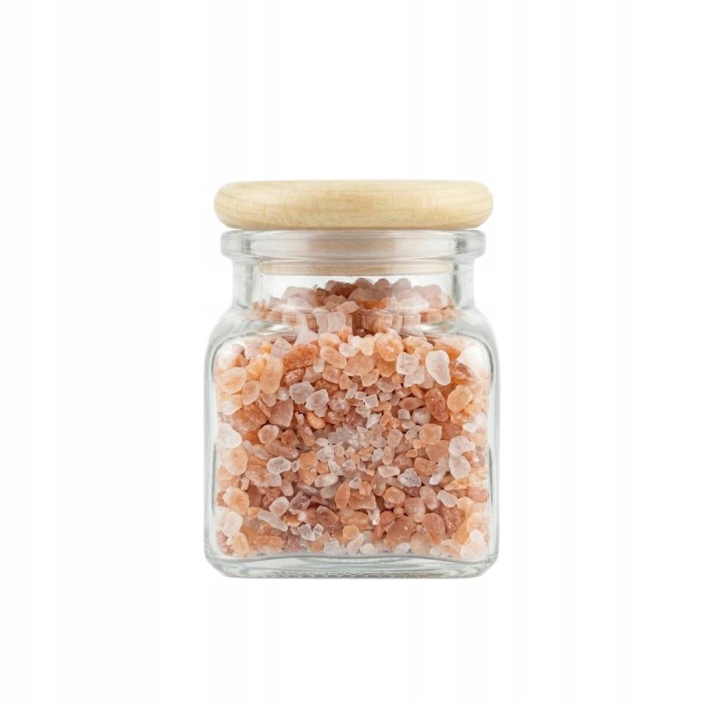 5x JAR 120ML FOR SPICES, herbs, tea, candles, WOODEN CORK
