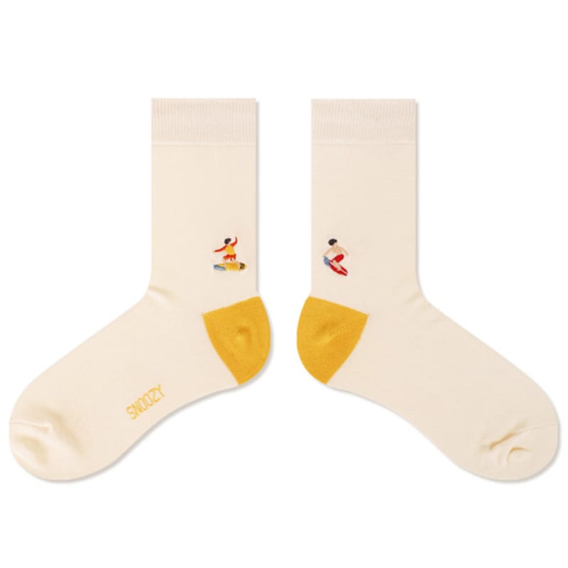 SNOOZY EM-Лимонный Слоновая кость (Серфер)