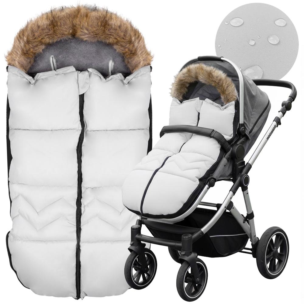 Baby sleeping bag for a sled for a gondola stroller, winter warm 5-in-1 thick sleeping bag