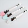 3 Colors Facial Makeup Brush Facial Mud Stirring Stick Makeup Applicator Double Head Mask Brush
