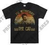 Misha Collins I'll Interrogate The Cat Vintage Men Unisex T Shirt, T-shirt, Tshirt MO314
