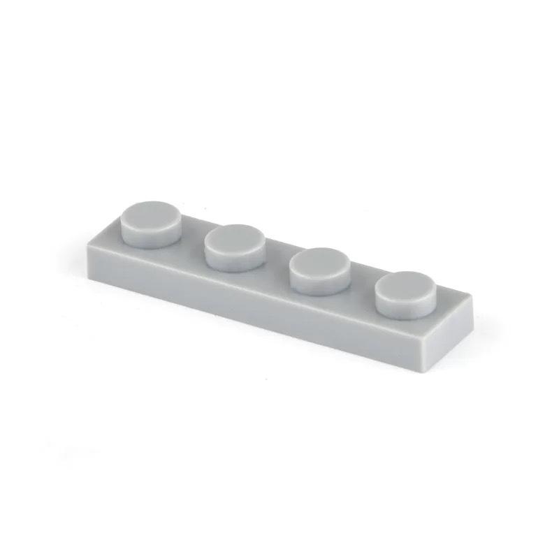 3710 Small Particle Plastic Building Blocks Compatible with LEGO 1x4 Base Plate Accessories