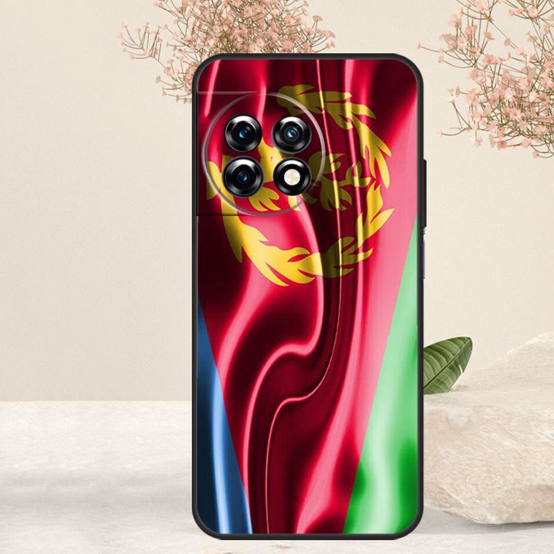 Чехол Флаг Эритреи для OnePlus 15 R 13T 13 13R 12 12R 11 10R 10T 10 Pro Nord 5 CE 4 2 3 Lite N20 N30
