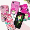 Черный чехол из ТПУ для Samsung Galaxy M53 M13 M62 A12 A22 A22S A32 A42 A52 A52S A72 4g 5g A20S saiki kusuo обои