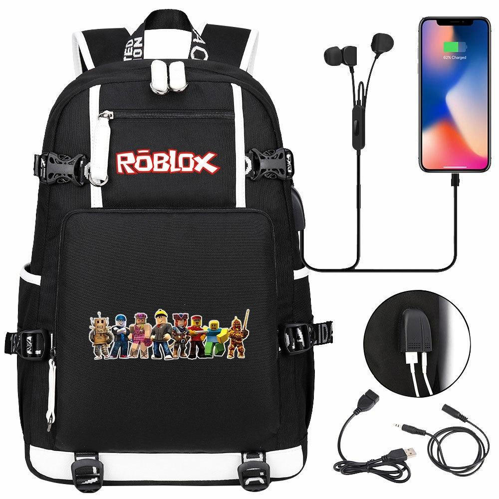 USB Gaming Headset for Teens, Student Backpack for Boys Girls Casual Travel, Double Shoulder Bag, Hot New Trend