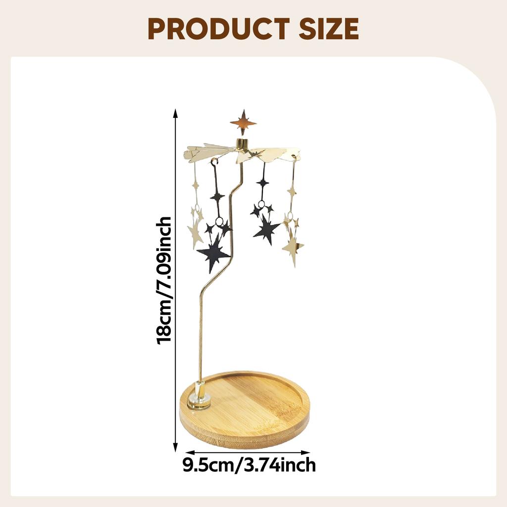 Металлический вращающийся подсвечник, подсвечник для чайной свечи, настольное украшение, декор, деревенский свадебный декор для стола, вращающийся подсвечник