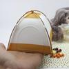 Oxford Cloth Camping Tent Model 1:12 Scale Doll Small Tent Simulated Outdoor Tent Christmas Gift