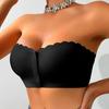 Бюстгальтеры без бретелек для женщин, беспроводная застежка спереди, бюстгальтер-бандо, бесшовный пуш-ап, бюстгальтер-бралетты, собирающийся в сборку
