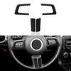 Carbon Fiber Car Steering Wheel Trim Cover Sticker Decoration for Mazda MX-5 Miata MX5 NC 2009 - 2015 Interior
