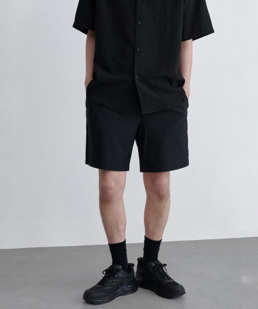 MUSINSA STANDARD Cooling Elastic Waist Shorts [Black]