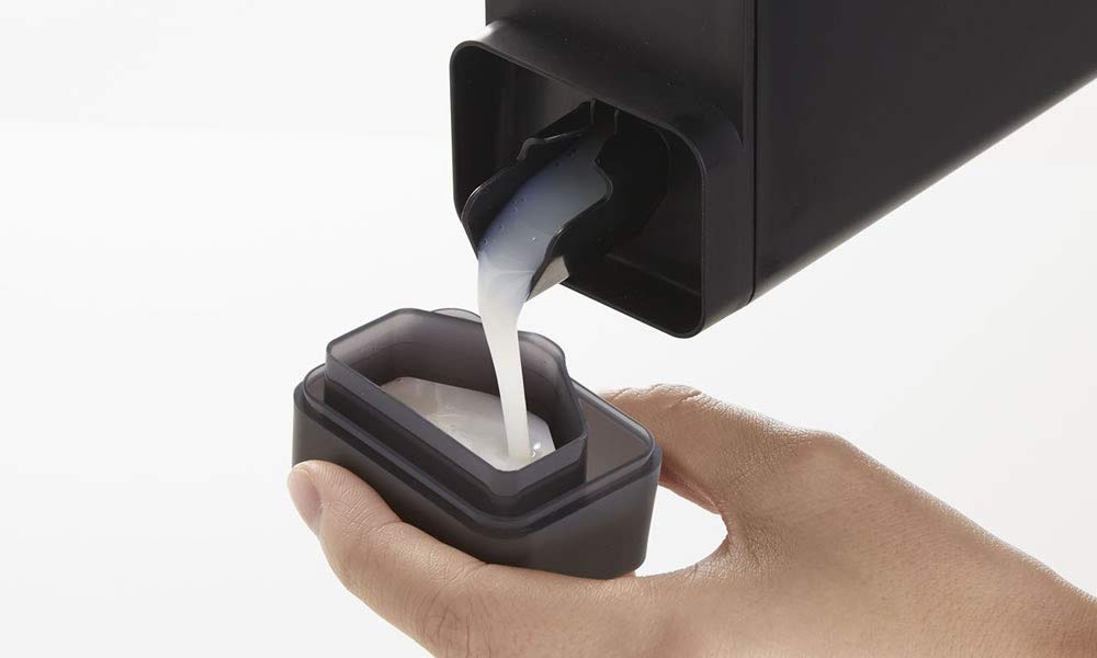 Купить набор из бутылки для моющего средства Yamazaki Jitsugyo, сменная бутылка для стирки, черная, 3588, сменная бутылка для стирки [2 партии]