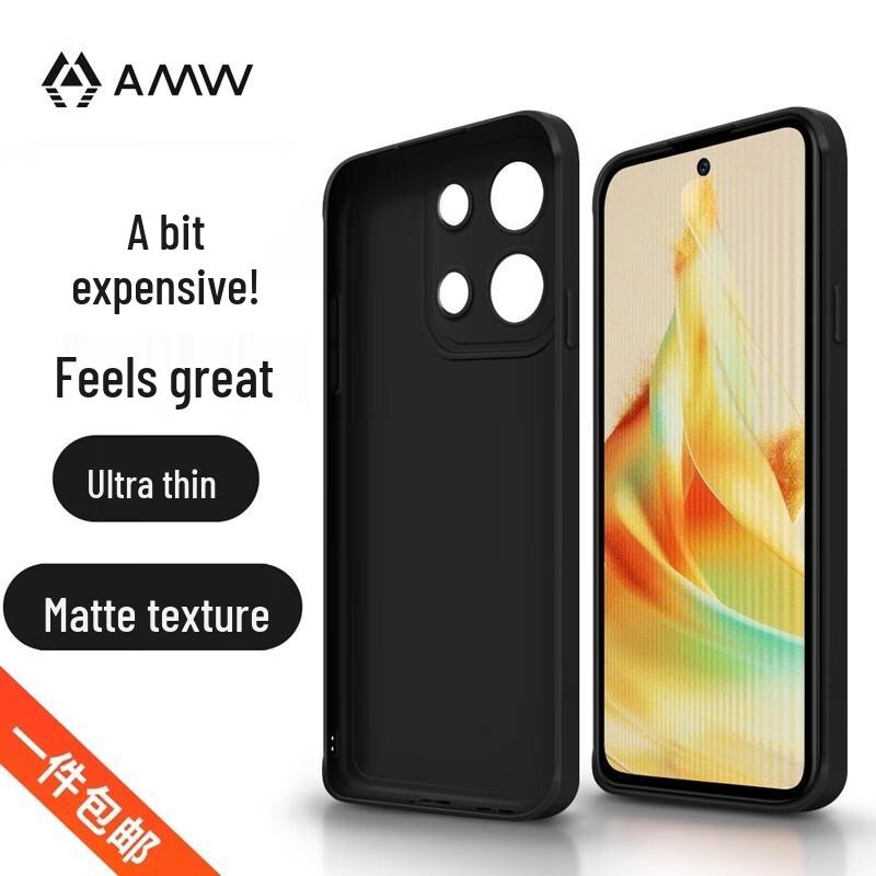 Матовый защитный чехол для телефона AMW для OPPO и realme