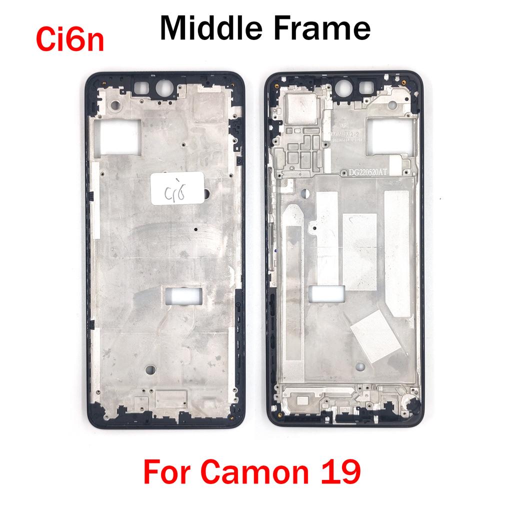 Middle Frame For Tecno Camon 15 16 18 20 30 Pro Premier LCD Front Frame Housing Bezel Repair Parts