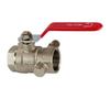 1/2 Inch Brass Ball Valve with Purge