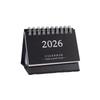 2026 Mini Desk Calendar Large English Calendar Books Annual To Do List Monthly Daily Planner Time Manegement