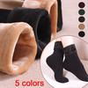 5Pairs Winter Cashmere Home Snow Boots Velvet Floor Sock Thick Breathable Socks for Cold Weather Five Color
