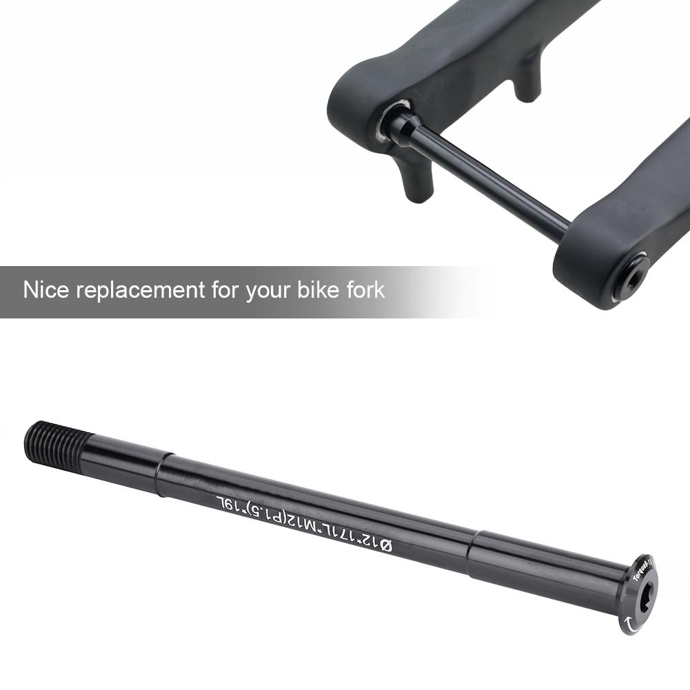 Велосипед Передние втулки велосипеда Трубчатый вал вилка сквозной рычаг 12*171L*M12(1,5)*19л