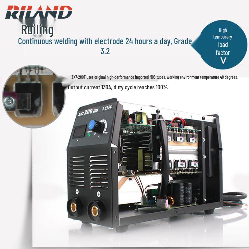 Ruiling ZX7200T Портативный инверторный сварочный аппарат постоянного тока 220 В